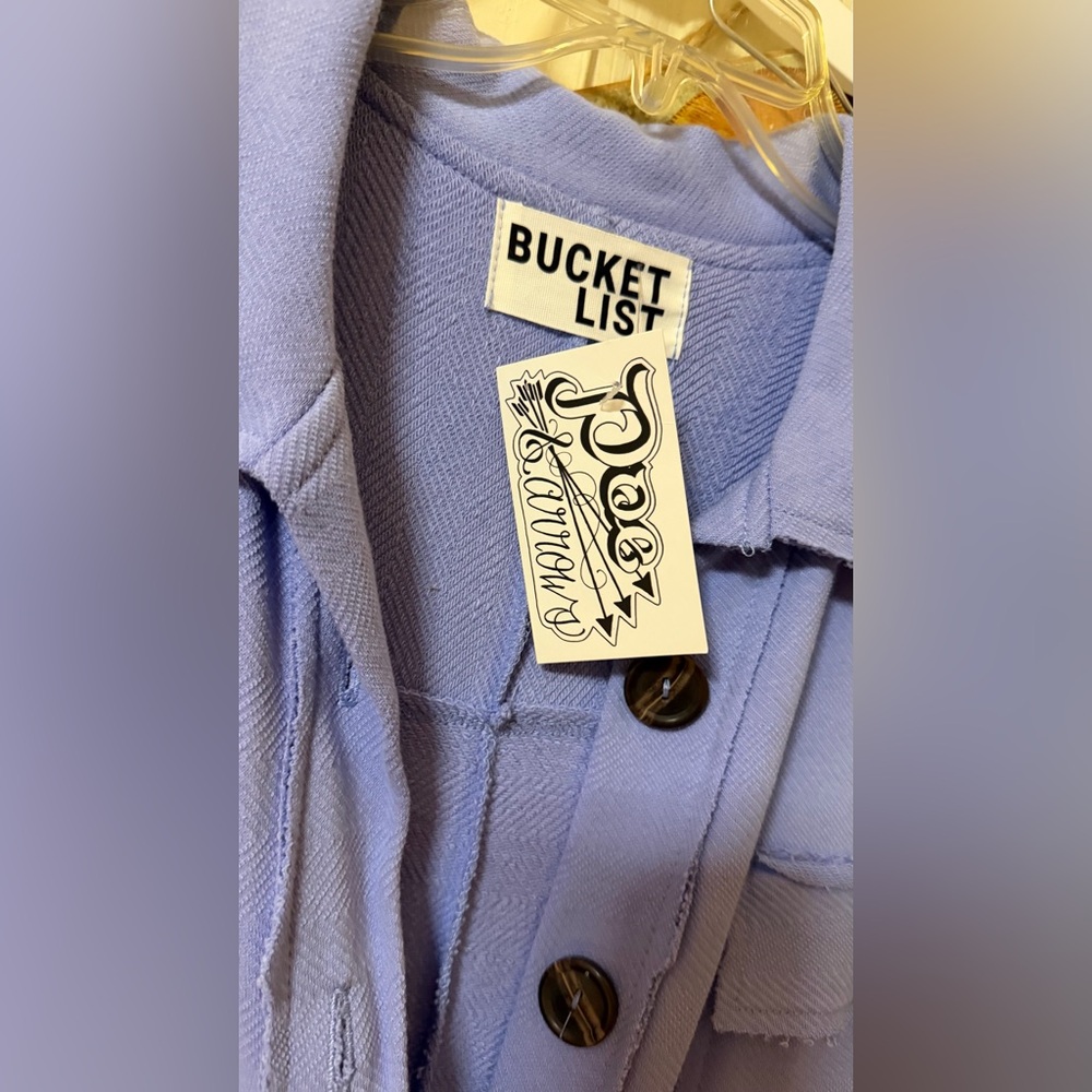 BUCKETLIST Lavender Jumpsuit NWT - Picture 12 of 15